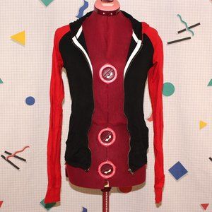 Chor black and red hoodie